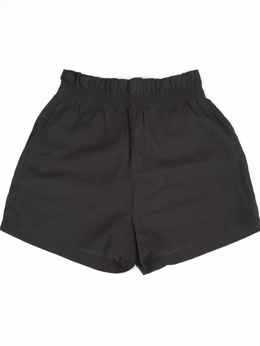 H&M Black Pull On Elastic Waist Lounge Women's Shorts - Size 4
